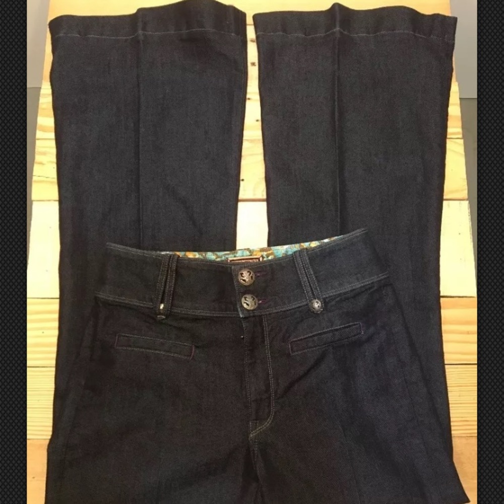 Rich and Skinny Wide Leg Jeans Sz 29